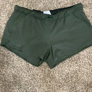 Green shorts